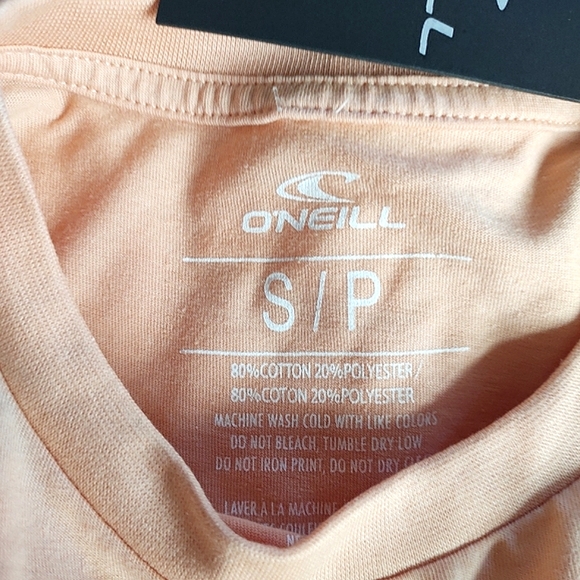 O'NEILL| Retro Graphic T-Shirt | Peachy Dreamin' | Cotton Blend Size Small | NWT - Picture 5 of 7
